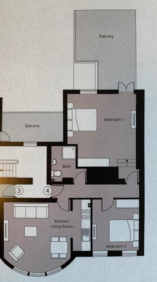 King Street Residence - 2 Bed Грейт-Ярмут Екстер'єр фото